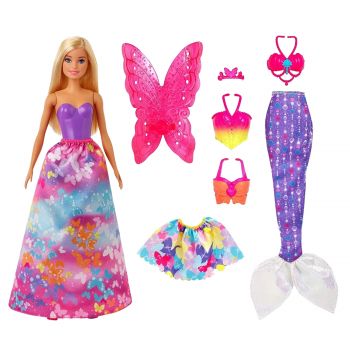 Barbie dreamtopia dress up gift set