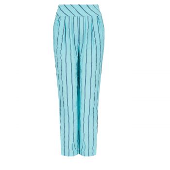 Striped darted trousers l