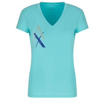 V-neck slim fit t-shirt xs