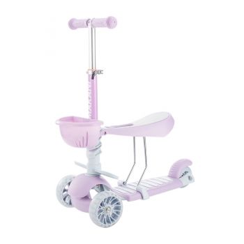 Trotineta KikkaBoo BonBon 3in1 Candy Lilac