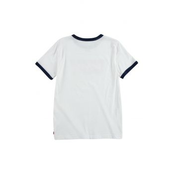 Levi's Tricou copii culoarea alb, cu imprimeu