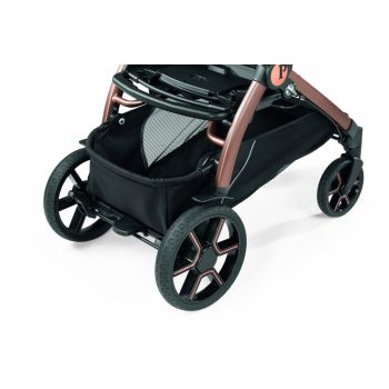 Carucior 3 in 1 Peg Perego Book Lounge 0 - 22 kg Mon Amour Bej  Roz i-Size