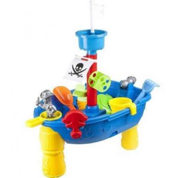 Masuta de joaca pentru apa si nisip Corabia Piratilor Knorrtoys