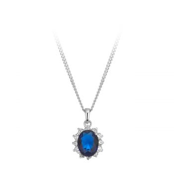 Catherine royal blue pendant czgn230