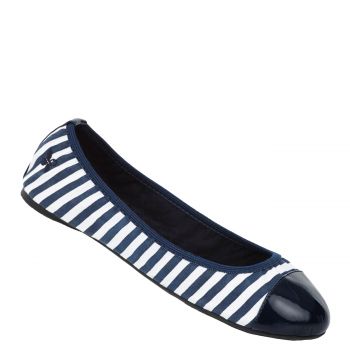 Kate navy stripes white 36