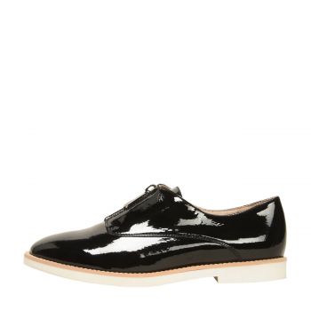 Zip-front oxfords 36