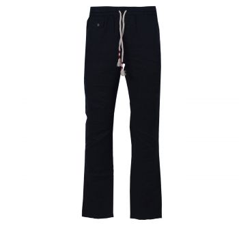 Provence linen pant with elastic belt l