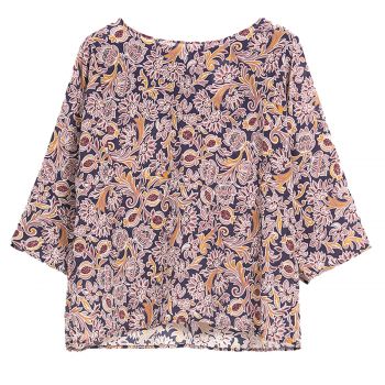 Silk crepe de chine blouse 46