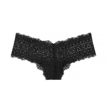 Eyelash lace cheeky panty l