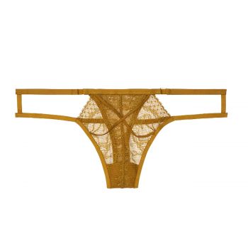 Lace thong panty l