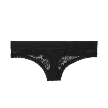 Logo waist thong panty l