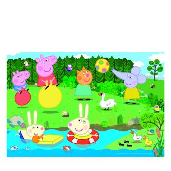 Peppa pig puzzle holiday fun