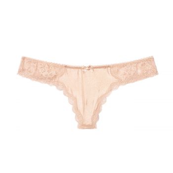 Shine & shimmer thong panty m