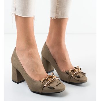 Pantofi Kalow Khaki