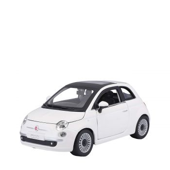 Car fiat 500 white