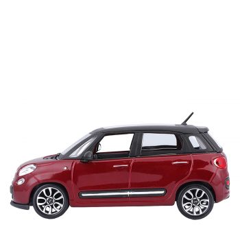 Car fiat 500l met red