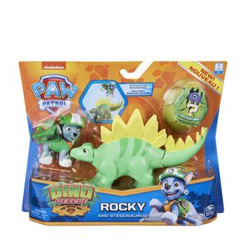 Rocky and stegosaurus