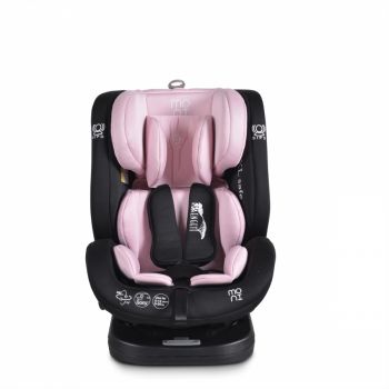 Scaun auto 0-36 kg cu isofix Moni Serengeti Pink