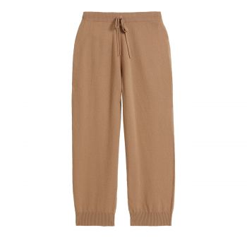 Wool yarn trousers l