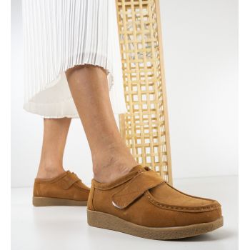 Pantofi Casual Boba Camel