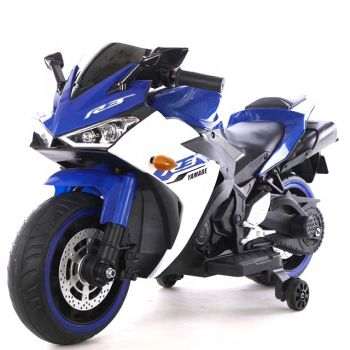 Motocicleta electrica cu scaun din piele Nichiduta Yamade Blue ieftina