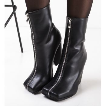 Botine Laila Negre la reducere