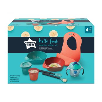 Kit pentru diversificare hrana Tommee Tippee Hello Food 4 luni +