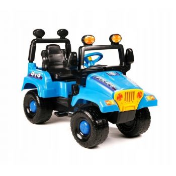 Masinuta Jeep cu pedale pentru copii 95 x 50 x 66 cm albastru de firma original