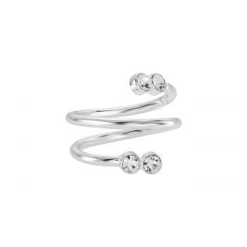 Hepburn silver creeper ring r579m