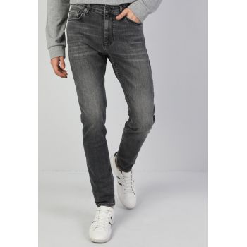 Blugi skinny cu aspect decolorat Ryan