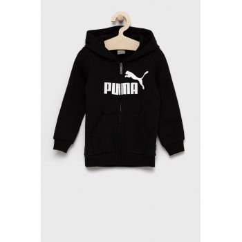 Puma Bluză copii 586967 culoarea negru, cu imprimeu