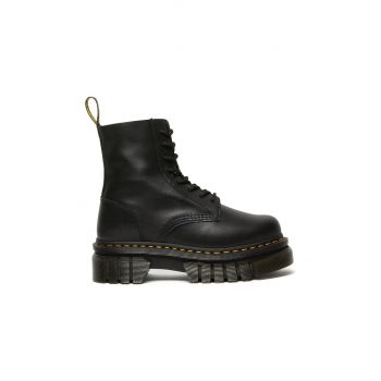 Dr. Martens bocanci femei, culoarea negru, cu toc plat DM27149001Audrick.8i.Bl-Black.Napp