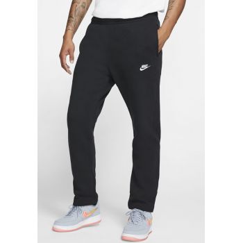 Pantaloni de trening cu logo brodat