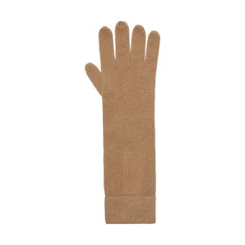 Cashmere knit gloves