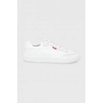 Levi's Pantofi culoarea alb