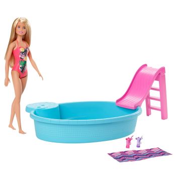 Set Barbie by Mattel Fashion and Beauty Piscina si papusa