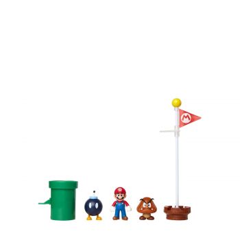 Mario acorn plains diorama set