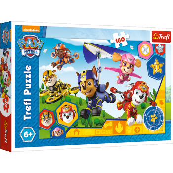 Puzzle Trefl Paw Patrol, Pregatiti de ajutor 160 piese