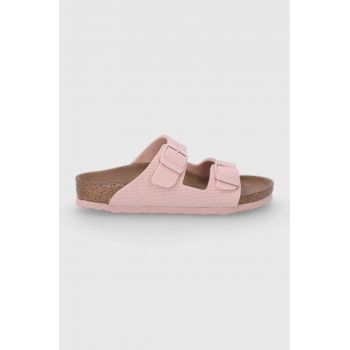 Birkenstock slapi copii culoarea roz