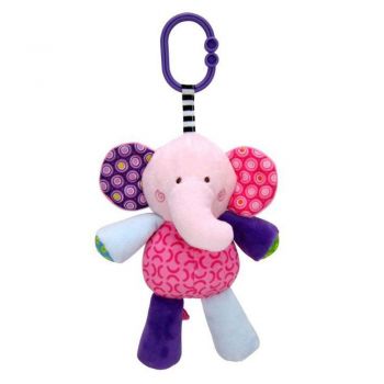 Jucarie de plus 24 cm muzicala 0 luni+ elefant ieftin