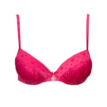 All over eye star stretch satin push-up m