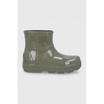 UGG cizme de zăpadă Drizlita femei, culoarea: verde 1125731.BTOL