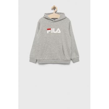 Fila bluza copii culoarea gri, cu imprimeu