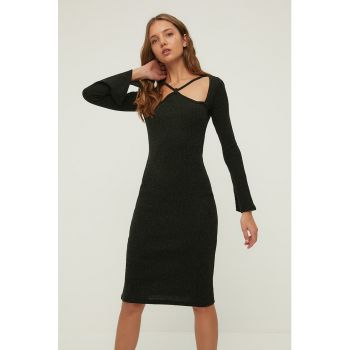 Rochie midi cu decupaje