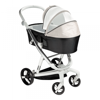 Carucior Bebumi Space 2 in 1 Gray Light cadru silver de firma original