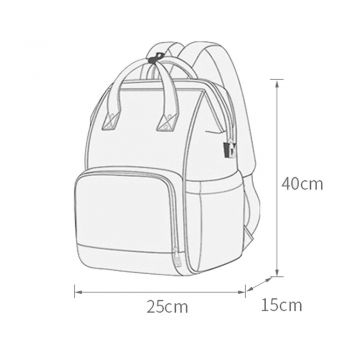 Geanta pentru mamici tip rucsac Bebumi Gray ieftin