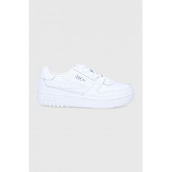 Fila sneakers din piele FXVentuno culoarea alb, FFW0003