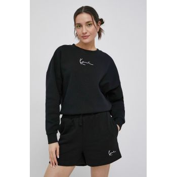 Karl Kani bluza femei, culoarea negru, cu imprimeu