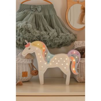 Lampa Little Lights Unicorn Rainbow