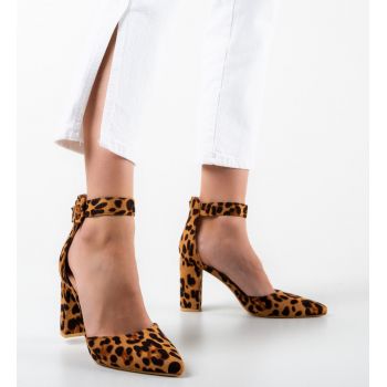 Pantofi dama Lam Leopard